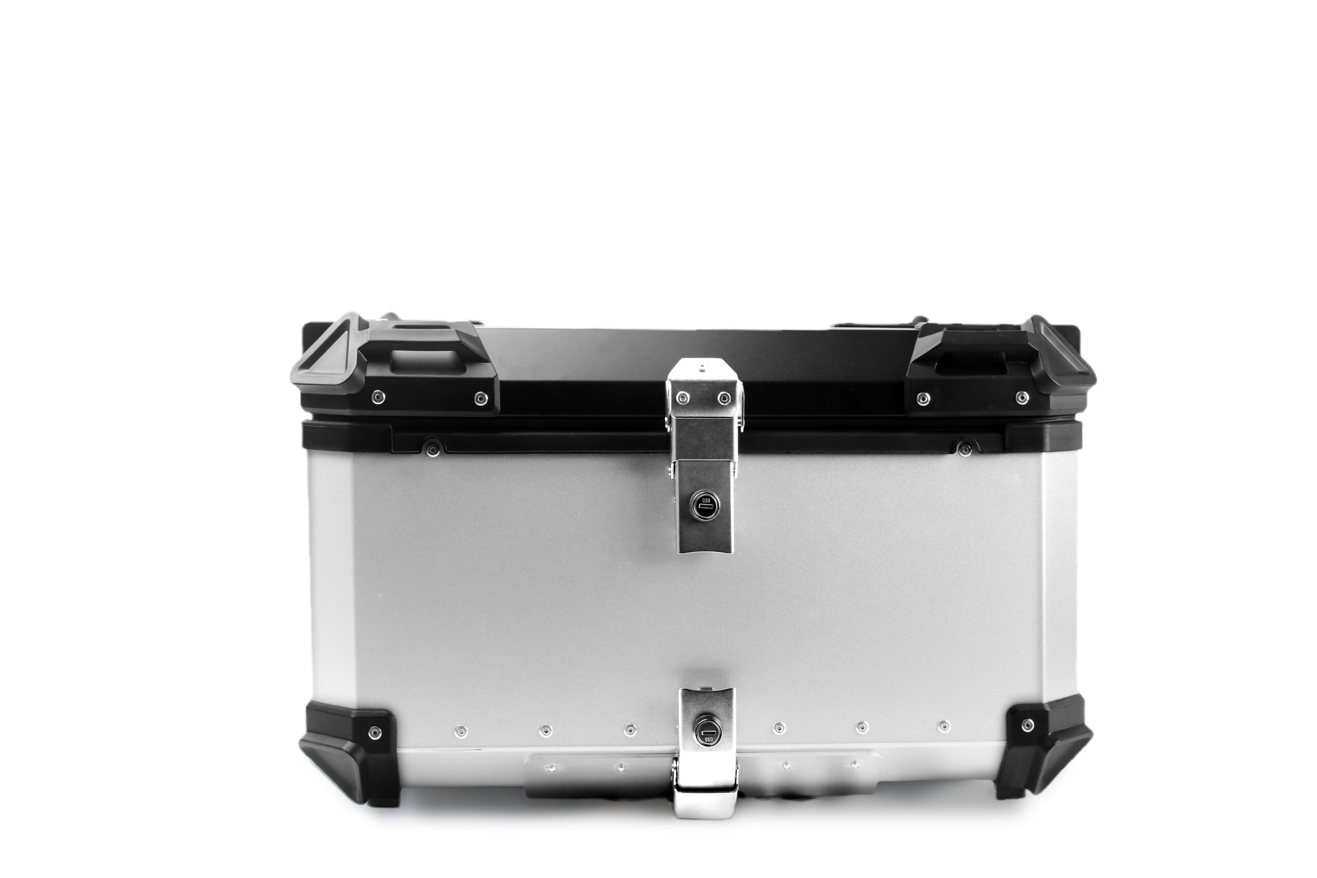 ארגז לאופנוע 100L - כסוף