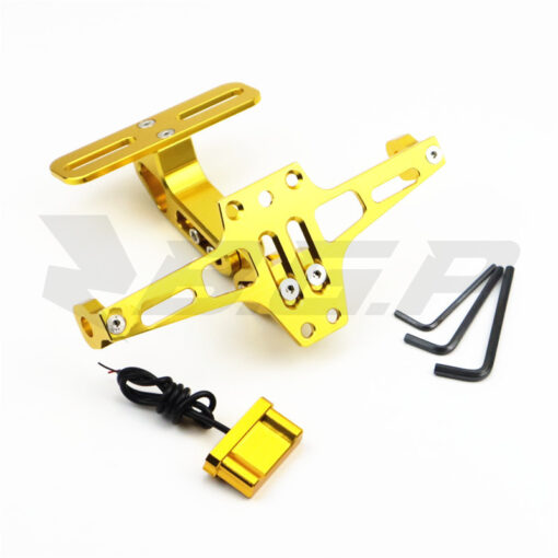 מחזיק לוחית רישוי עם תאורה  CNC אוניברסלי סוג 1