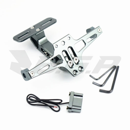 Alternative view of מחזיק לוחית רישוי עם תאורה  CNC אוניברסלי סוג 1